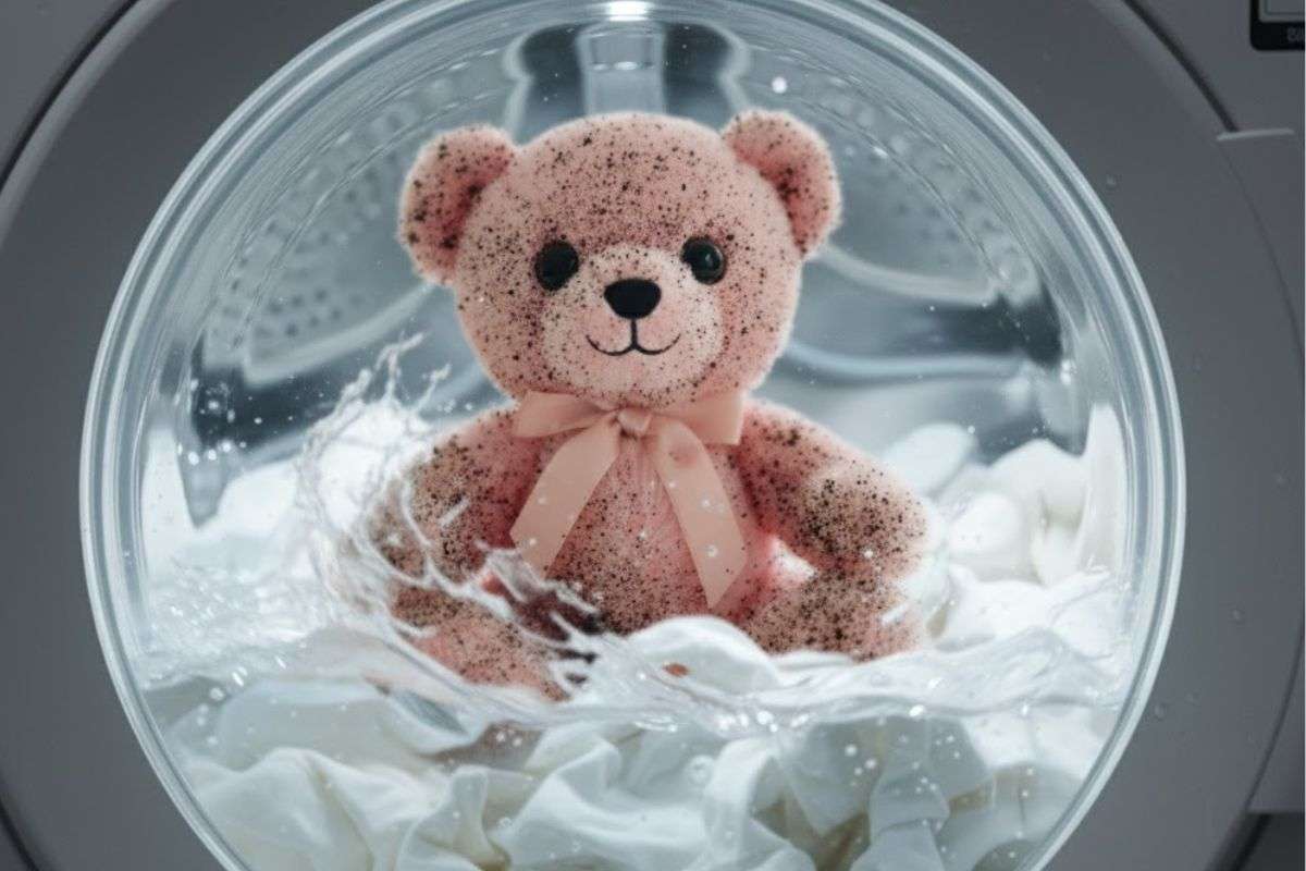 How to wash a teddy in a washing machine