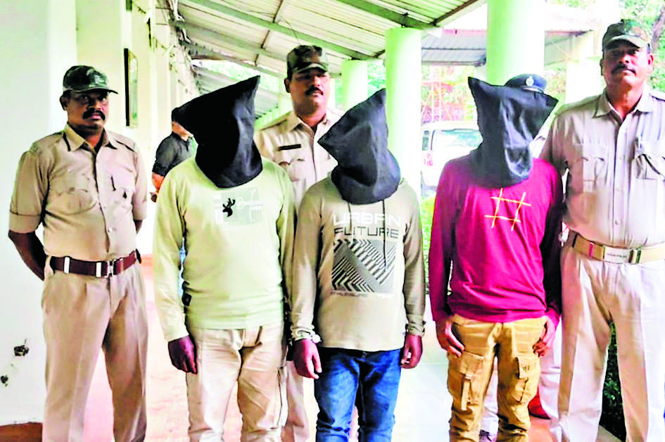 Sundergarh News : तीन अंतरराज्यीय अपराधी गिरफ्तार, गांजा व हथियार बरामद
