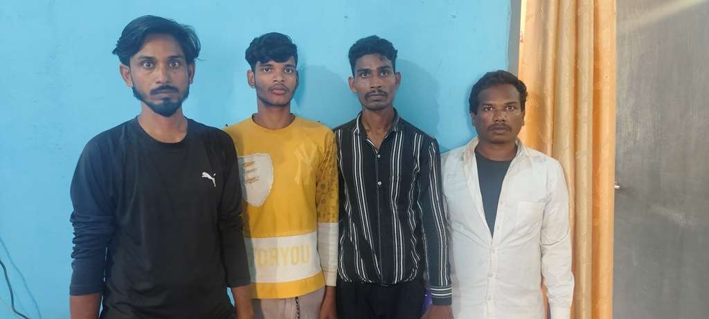 मिशन के जमीन की घेराबंदी तोड़ी, चार को भेजा जेल