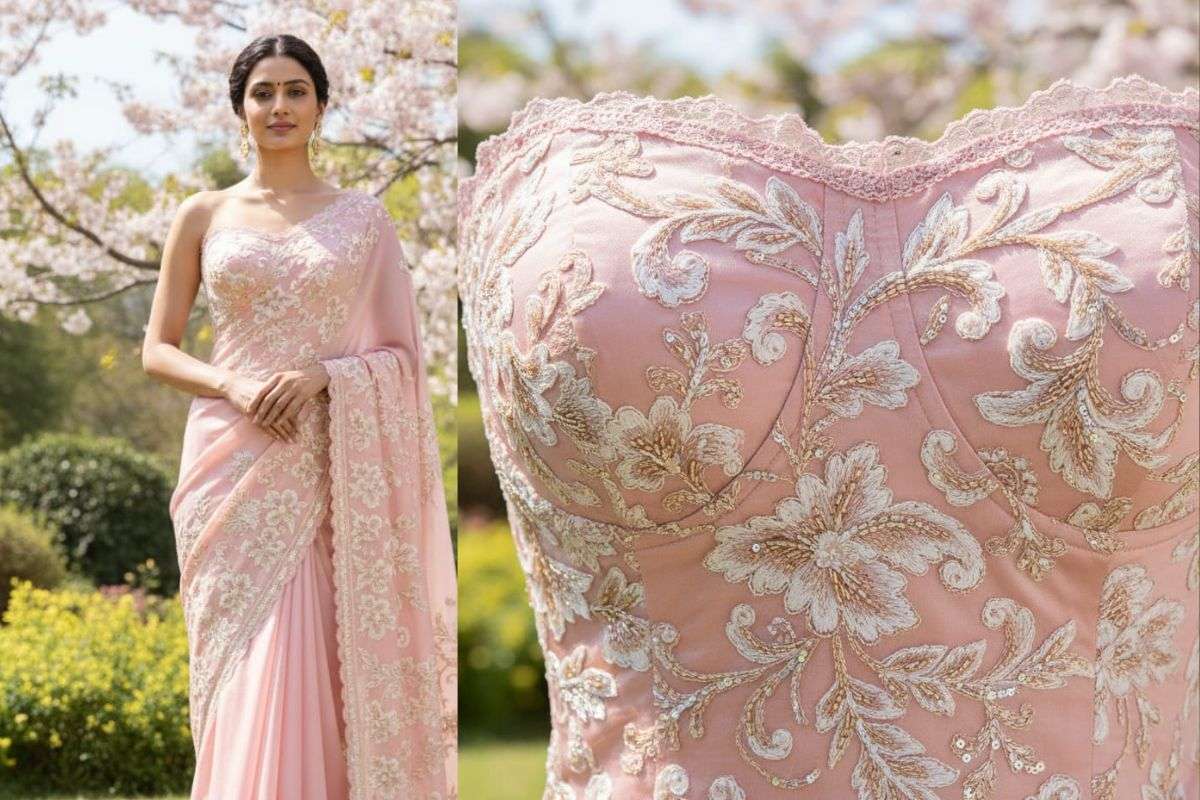 karwa chauth special blouse desigen