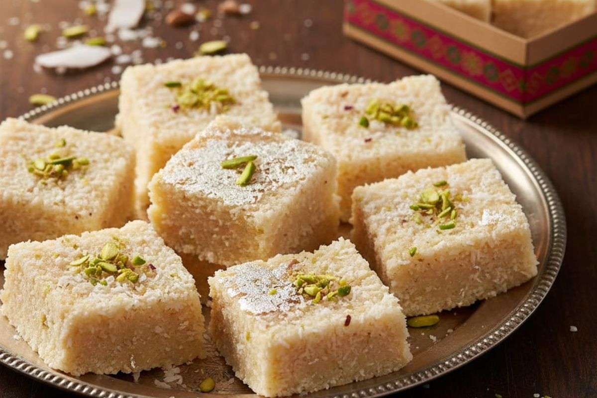 nariyal barfi