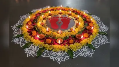 इस धनतेरस AI रंगोली से सजाइए अपना घर, ट्राई करें ये ट्रेंडिंग डिजाइन्स, दीयों संग जगमगा जाएगी आपकी दहलीज
