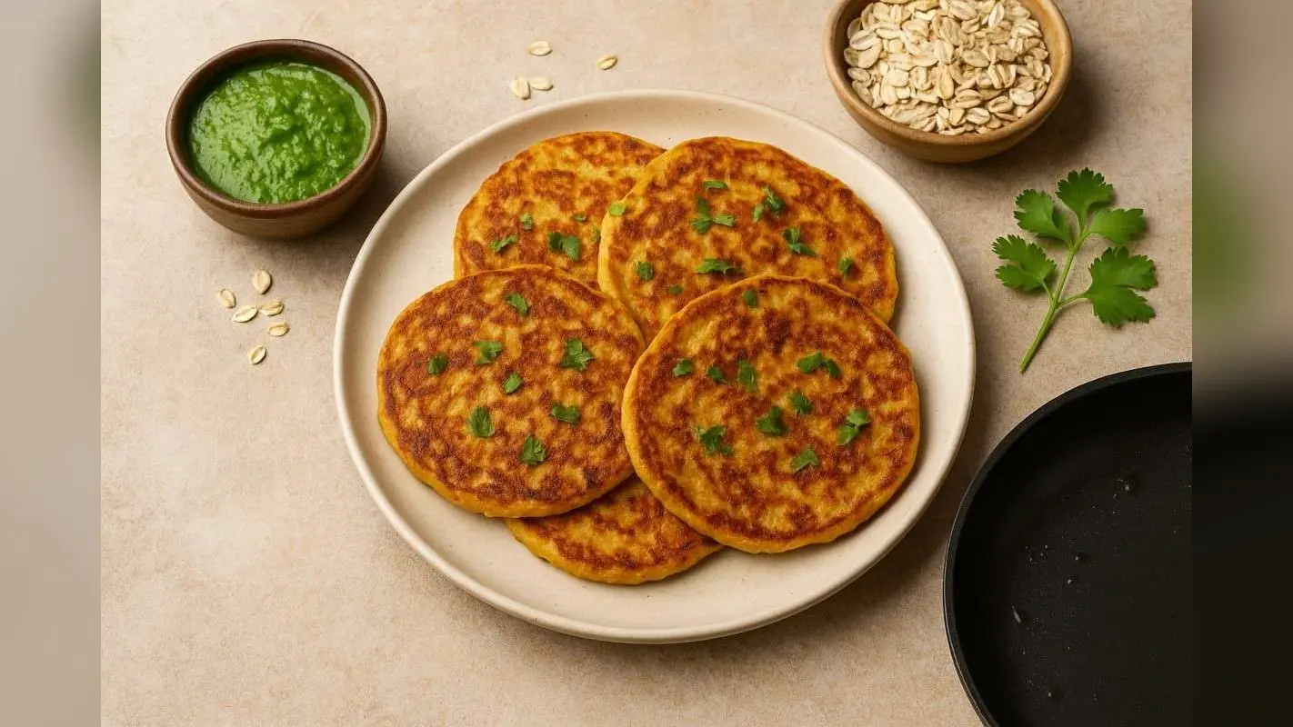 Besan Oats Pancake Recipe: ना के बराबर तेल से मिनटों में बनाएं बेसन ओट्स पैनकेक, सुबह के ब्रेकफास्ट का परफेक्ट और हेल्दी ऑप्शन