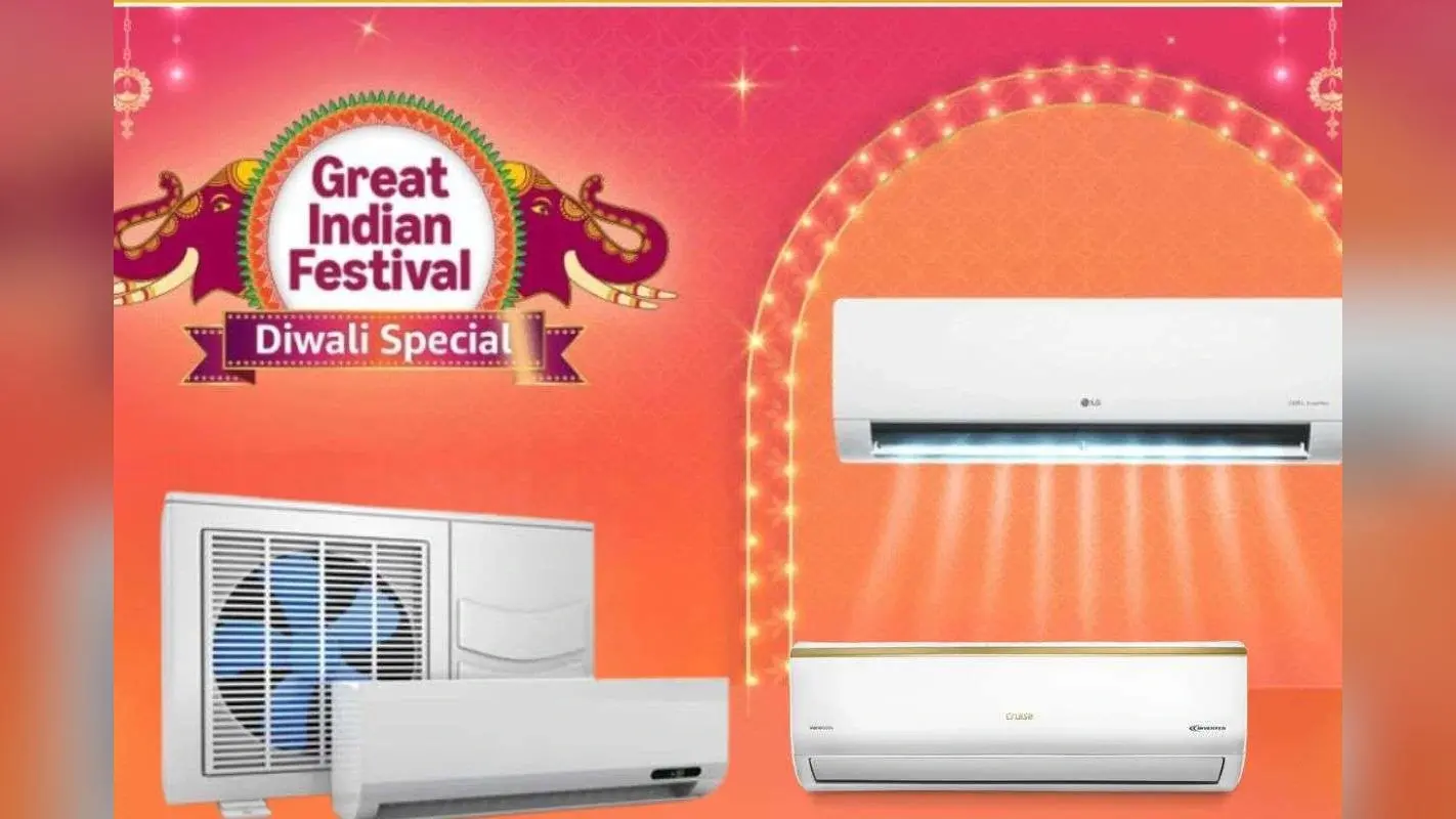 Amazon Great Indian Festival Sale में औंधे मुंह गिरे 1.5 Ton AC के दाम, मिल रहा तगड़ा डिस्काउंट