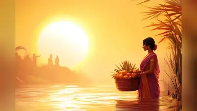 Chhath Puja 2025 Sunset Time: अस्ताचलगामी सूर्य को आज इस समय अर्घ्य, जानें रांची, दिल्ली, नोएडा, वाराणसी, लखनऊ, भोपाल, मुंबई में आज के सूर्यास्त का समय