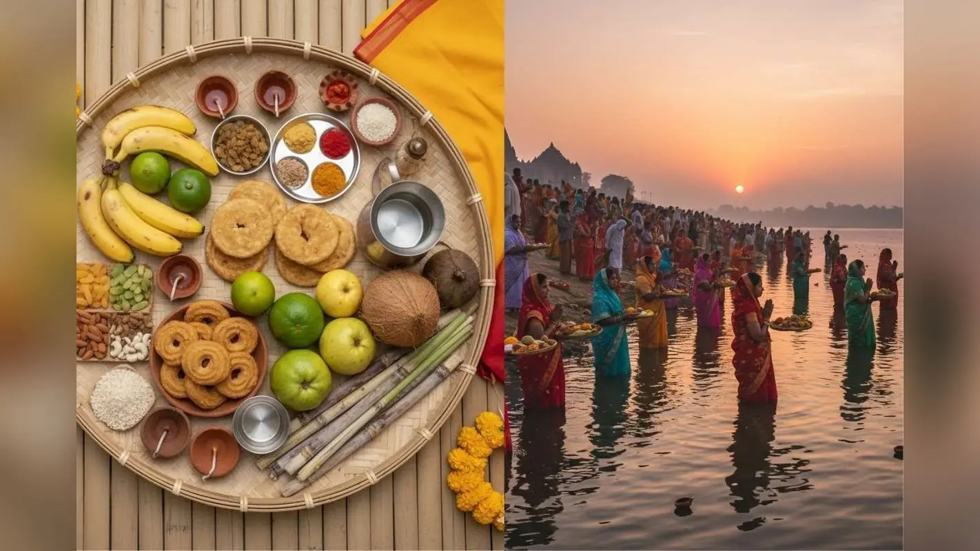 Chhath Puja Samagri List 2025: छठ व्रत कर रहे हैं पहली बार? पूरी पूजा सामग्री लिस्ट यहां देखें ताकि कुछ छूट न जाए!