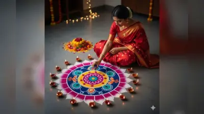 Diwali Rangoli Design: मां लक्ष्मी के चरणों से लेकर कलश-कमल तक, इस दिवाली घर पर बनाएं ये शगुन वाली रंगोली डिजाइन्स