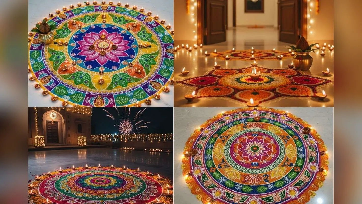 Diwali Rangoli Design 2025: दिवाली पर घर के इन जगहों पर भूल कर भी ना बनाएं रंगोली, वास्तु के अनुसार हो सकता है नुकसान