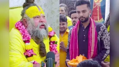 Elvish Yadav: स्वास्थ्य के चिंता में प्रेमानंद जी महाराज से मिलने वृंदावन पहुंचे एल्विश यादव, 10000 बार नाम जप करने की मिली सलाह