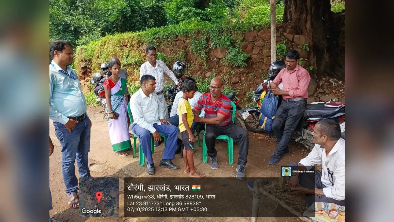 धानारांगी के डुंगरी टोला में 20 घर, 35 लोग डायरिया से पीड़ित