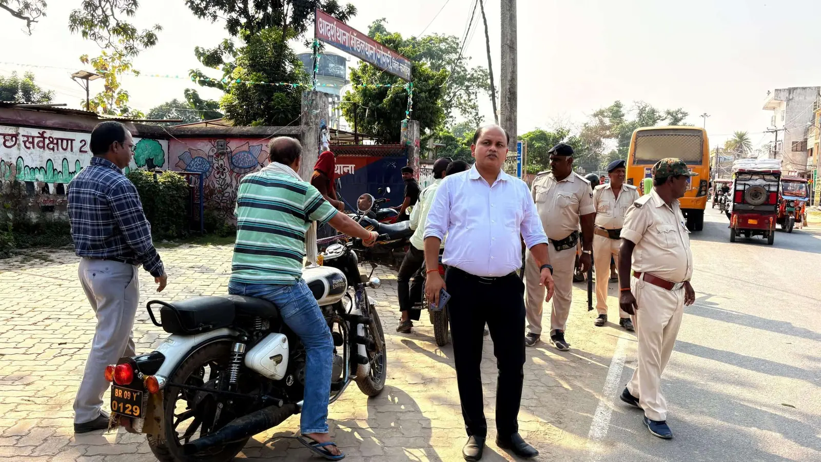 विधानसभा चुनाव को ले की गयी वाहनों की जांच