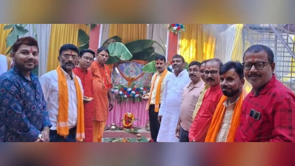 Sitamarhi : गीता भवन में धूमधाम से मना चित्रगुप्त पूजनोत्सव