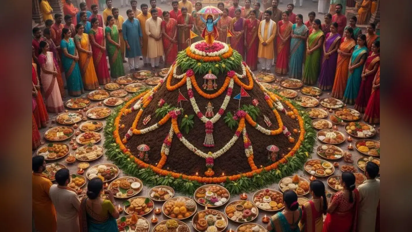 Govardhan Maharaj Ki Aarti: गोवर्धन पूजा के दिन करें गोवर्धन महाराज की आरती, जपें ये मंत्र, भगवान कृष्ण होंगे प्रसन्न