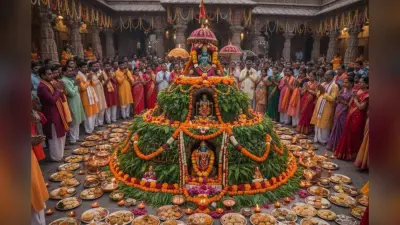 Govardhan Puja Katha: गोवर्धन पूजा के दिन करें कथा का पाठ, भगवान कृष्ण के आशीर्वाद से आएगी खुशहाली