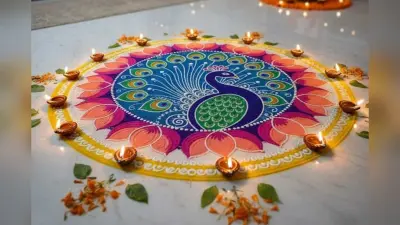 Govardhan Puja Rangoli Designs: गोवर्धन पूजा पर घर को दें नया लुक, बनाएं ये सुंदर और आकर्षक रंगोली डिजाइन्स