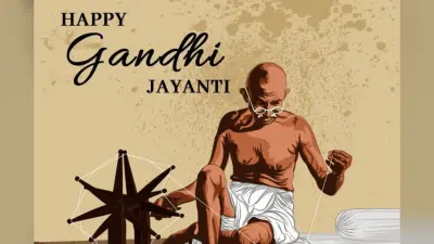 Gandhi Jayanti 2025: महात्मा गांधी के सत्य-अहिंसा के विचारों को याद कर भेजें खूबसूरत शुभकामनाएं