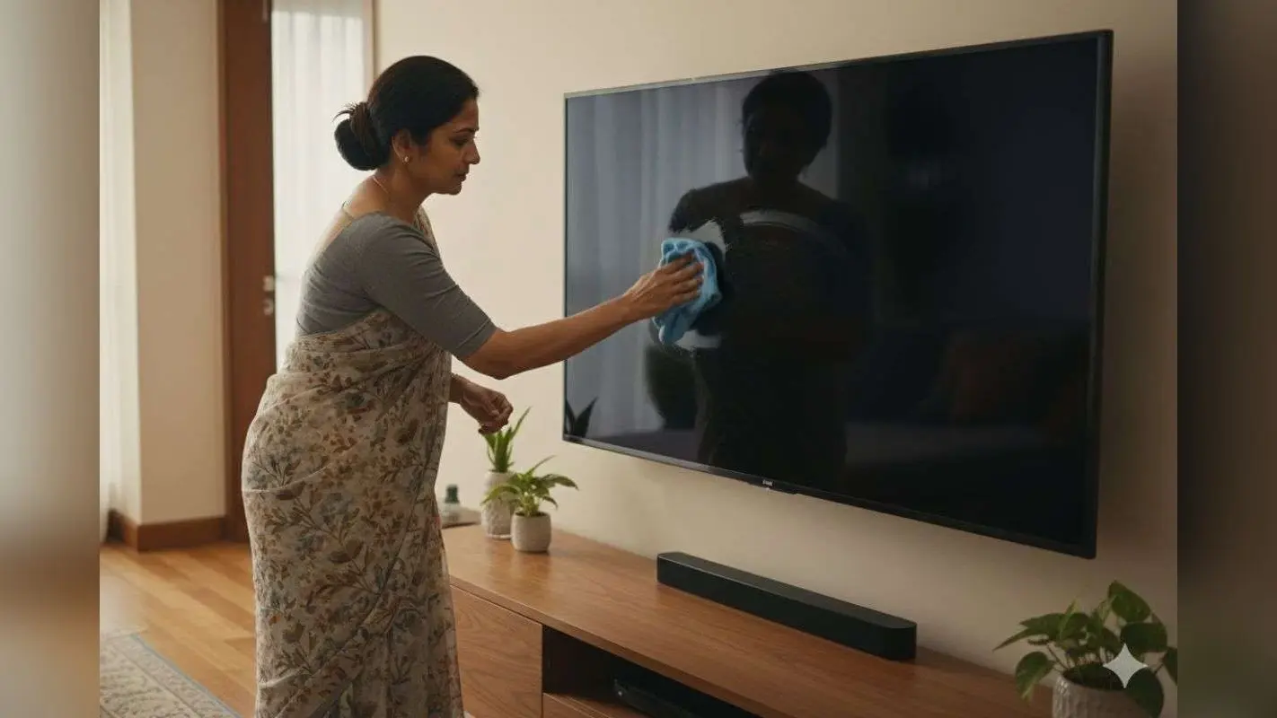 Smart TV की स्क्रीन को कैसे साफ करें? जान लें आसान और सेफ तरीका वरना हो जाएगा नुकसान
