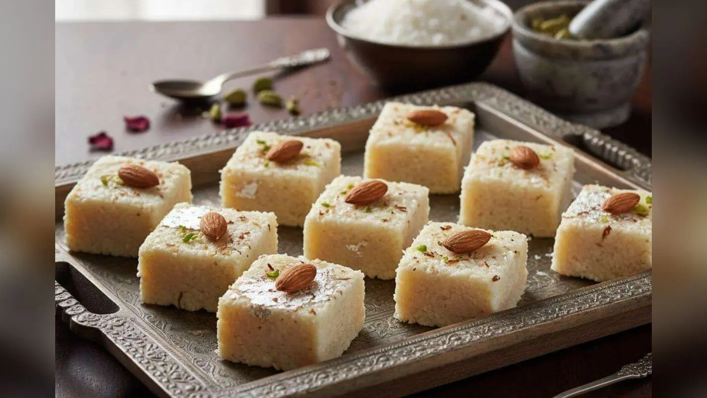 Instant Coconut Barfi Recipe For Diwali: सजावट और सफाई में है बिजी, तो झटपट बनाएं दिवाली स्पेशल इंस्टेंट कोकोनट बर्फी