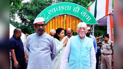 जयंती पर याद किये गये गांधी और शास्त्री, झारखंड के गवर्नर संतोष गंगवार और सीएम हेमंत सोरेन ने दी श्रद्धांजलि