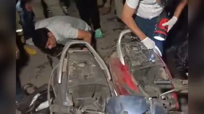 Kanpur Blast Video: कानपुर में सड़क किनारे खड़े स्कूटर में धमाका, 6 लोग घायल