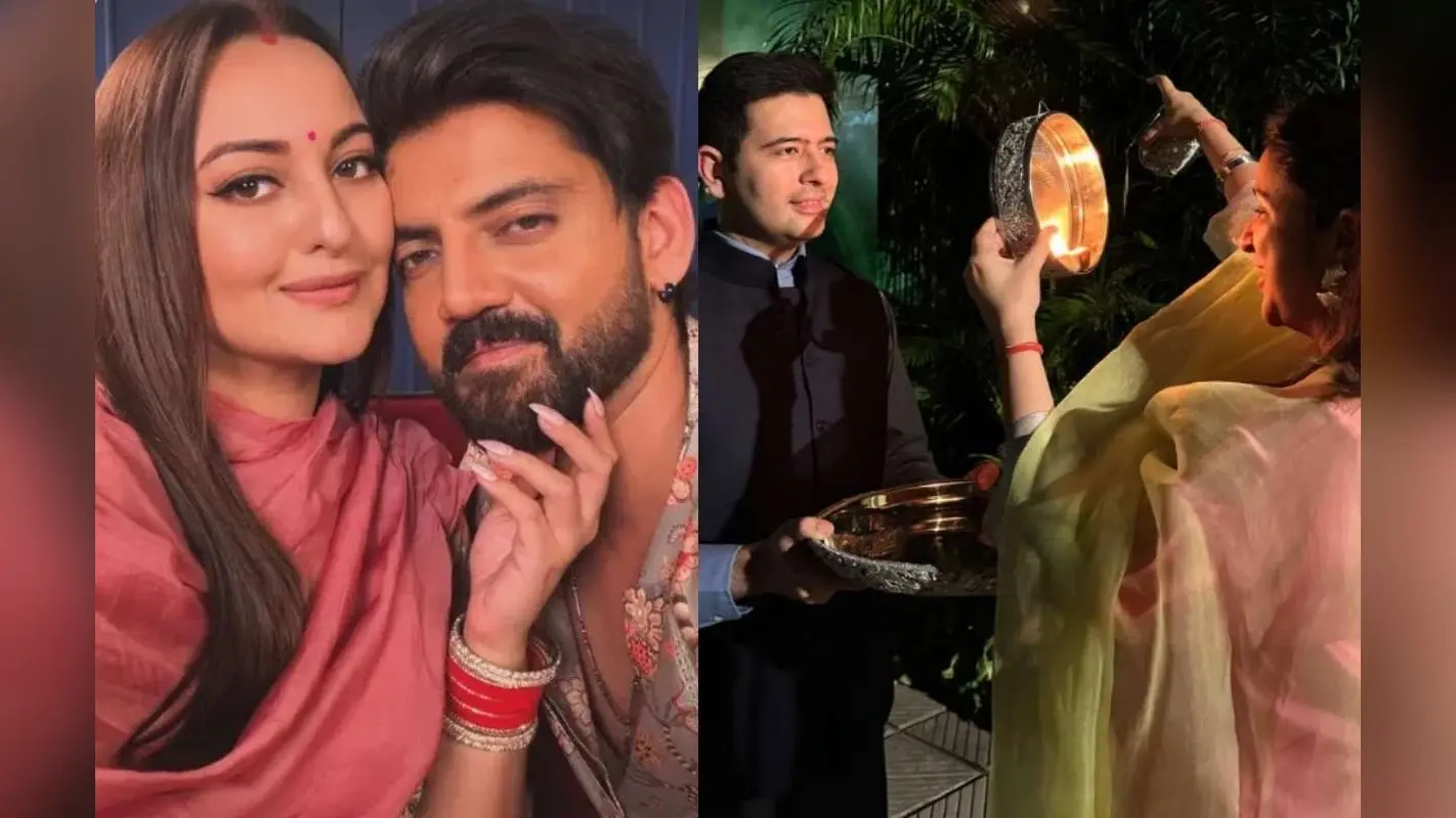 Karwa Chauth 2025: करवा चौथ पर परिणीति का प्यार भरा पोस्ट, सोनाक्षी-जहीर ने दिखाया क्यूट अंदाज