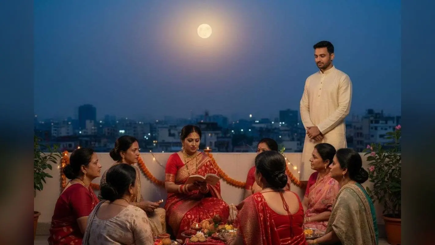 Karwa Chauth Kahani: यहां पढ़िए करवा चौथ की पौराणिक कहानी, जानिए चन्द्र दर्शन के बाद ही क्यों होता है व्रत पूरा
