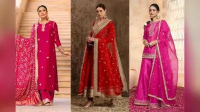 Karwa Chauth Special Suit: इस फेस्टिव सीजन ट्राय करें ये एथनिक सूट कलेक्शन और बनें सबकी पसंदीदा बहु
