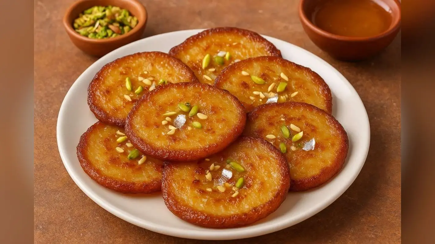 Khoya Malpua Recipe: भाई-बहन के रिश्ते में घोले मिठास, खोया और सूजी से बने क्रिस्पी और टेस्टी मालपुए