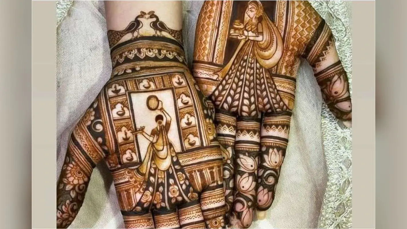 Latest Karwa Chauth Mehndi Designs: साजन बस देखते रह जाएंगे जब करवा चौथ में लगाएंगी ये मेहंदी