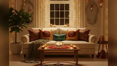 How To Make Living Room Festive Ready: दिवाली की रौनक बढ़ाएं, इस तरीके से लिविंग रूम को सजाएं