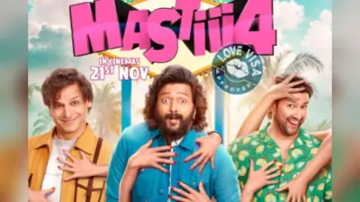 Mastiii 4 में लड़कियों के बीच फंसे रितेश देशमुख, विवेक ओबेरॉय-आफताब शिवदासानी, शुरू होगी शरारतों की कहानी, जानें कब होगी रिलीज