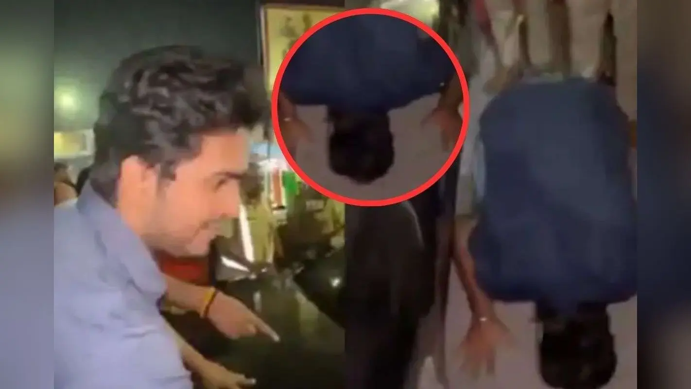 Video : गाड़ी पार्किंग को लेकर बवाल, भाजपा नेता ने व्यापारी से नाक रगड़वाई, BJP ने लिया एक्शन
