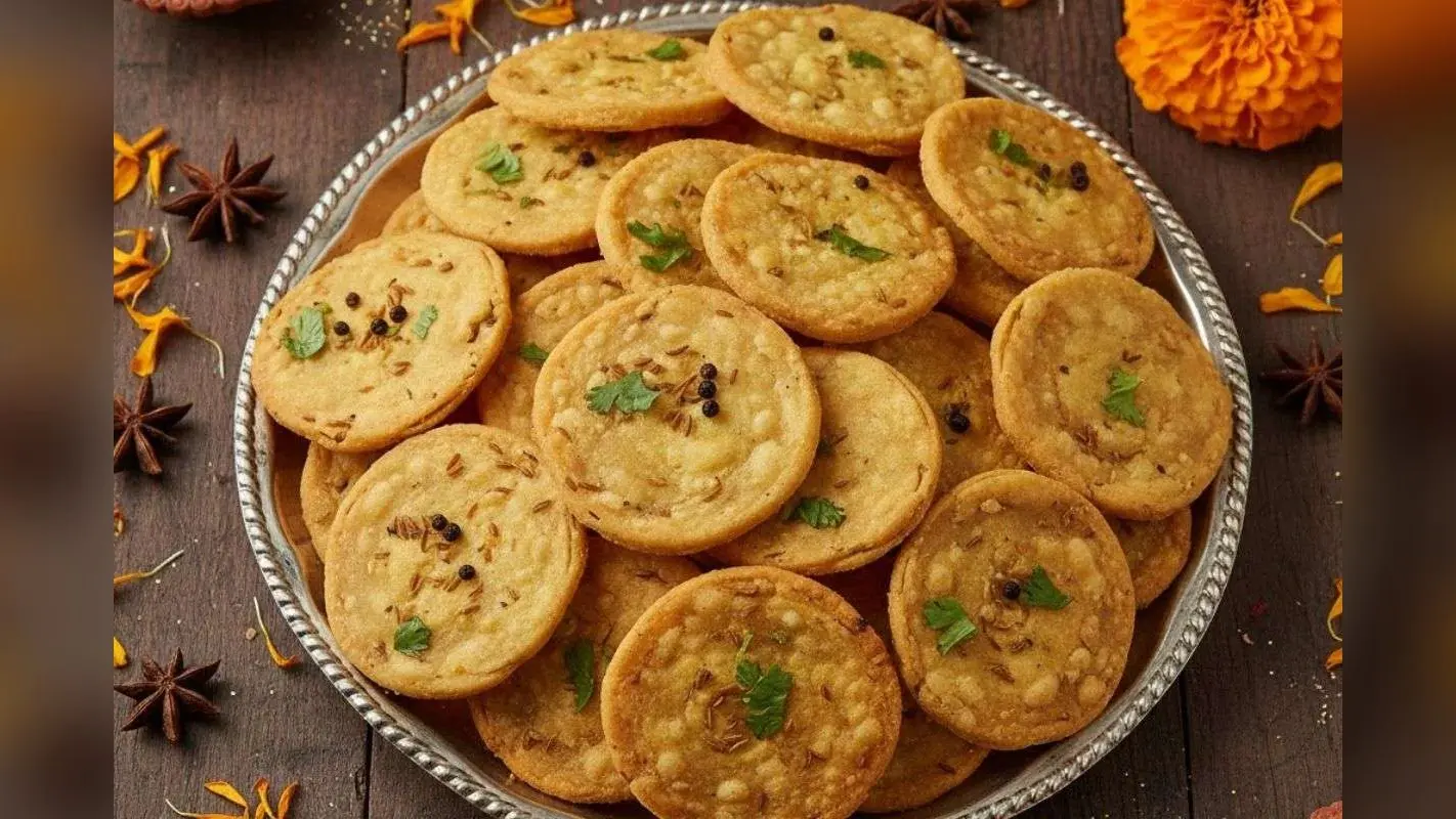 Namkeen Mathri Recipe For Diwali: इस दिवाली घर पर बनाएं ये स्पेशल नमकीन रेसिपी, महीनों तक रहेगी एकदम फ्रेश और क्रिस्पी