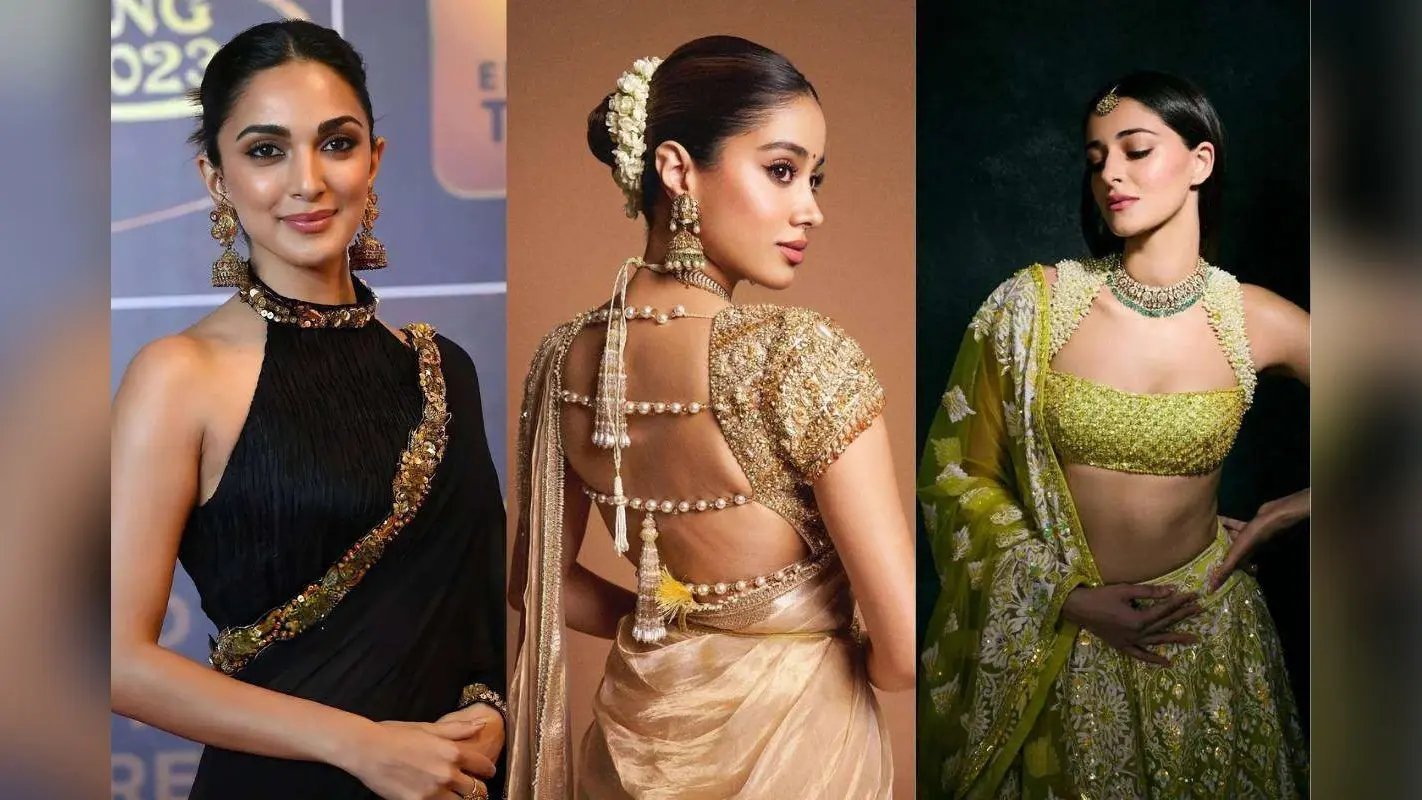 New Blouse Design 2025: जाह्नवी कपूर से लेकर कियारा आडवाणी तक ये नए तरह के ब्लाउज हैं ट्रेंड में, हर साड़ी पर लगेंगे स्टाइलिश