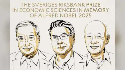 Nobel Prize 2025: इकोनॉमिक्स में इन 3 दिग्गजों का चला जादू, इनोवेशन और आर्थिक विकास के लिए मिला नोबेल