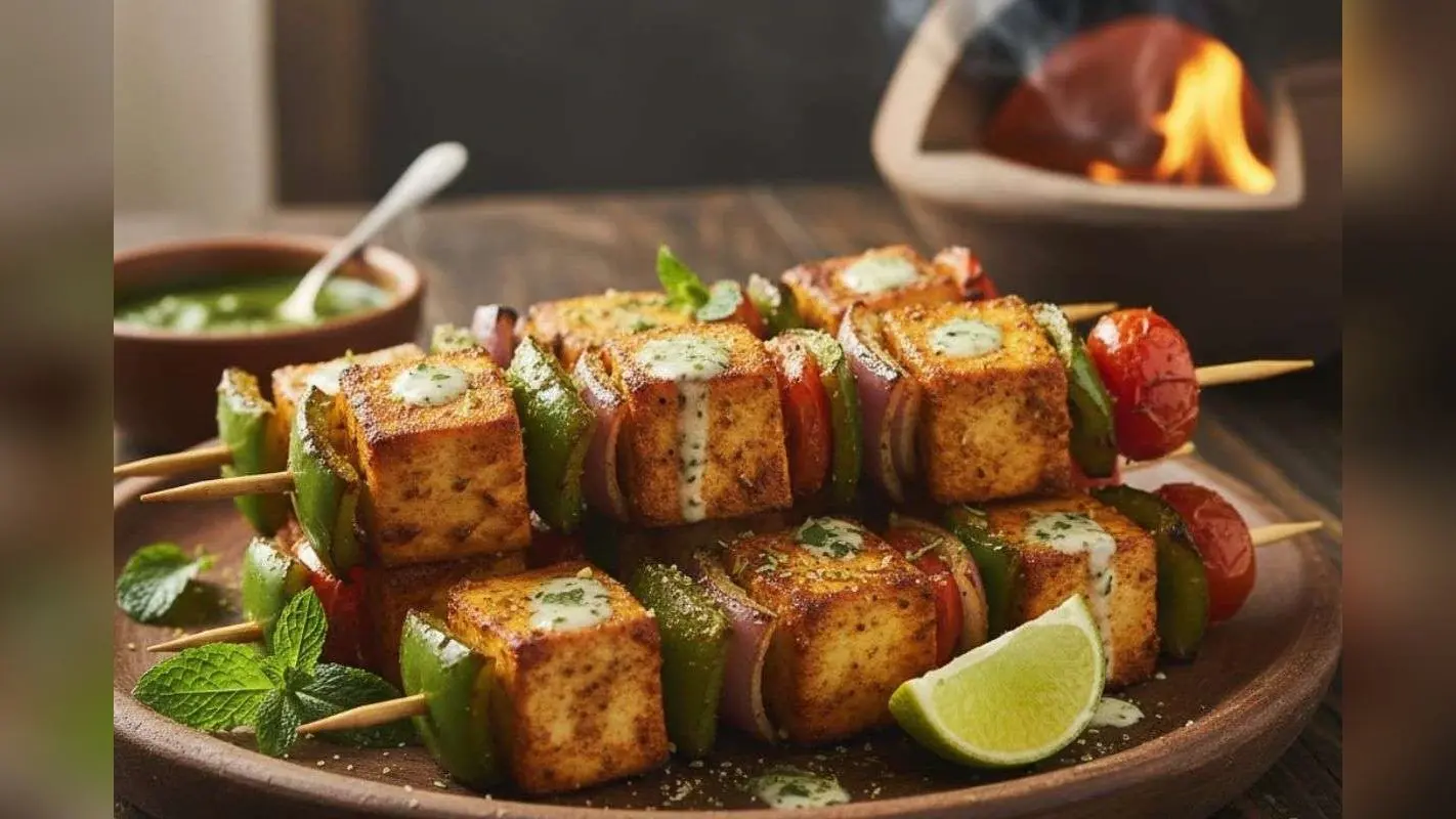 Air Fryer Paneer Tikka: तेल कम, स्वाद दमदार, घर पर बनाएं एयर फ्रायर पनीर टिक्का