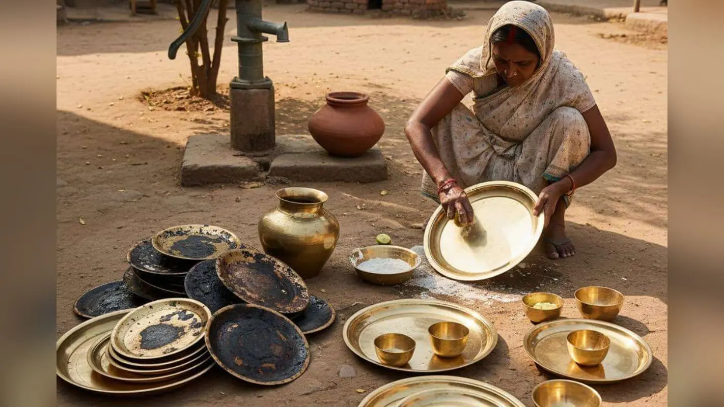 Brass Utensils Cleaning Tips: पुराने पीतल के बर्तन हो गए काले? ये घरेलू नुस्खे बना देंगे उन्हें फिर से चमकदार