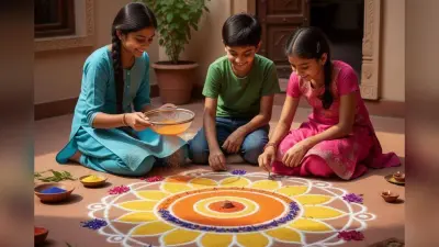 Rangoli Design For Kids: मस्ती और खुशियों से भरा हो दिवाली का त्योहार, बच्चों के लिए सुंदर और सिंपल रंगोली डिजाइन आइडियाज