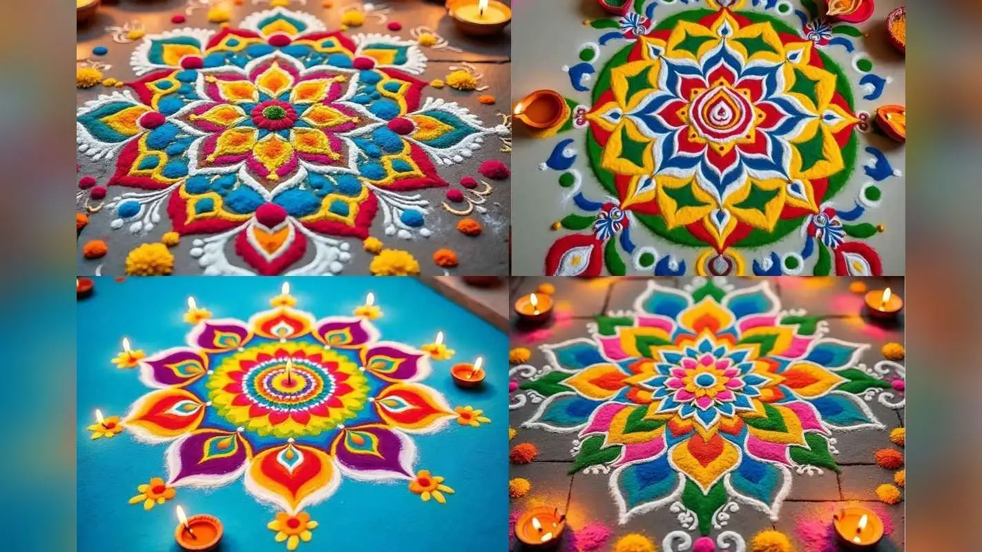 Rangoli Design on Diwali 2025: दिवाली में रंगोली बनाना क्यों शुभ है, जानें इसके धार्मिक कारण