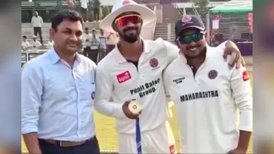 रणजी ट्रॉफी में Ruturaj Gaikwad ने पेश की मिसाल, पृथ्वी शॉ के साथ शेयर किया अवर्ड, Video देखें