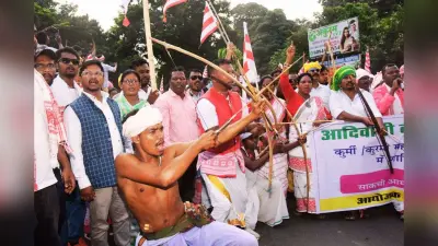 जमशेदपुर में आदिवासियों ने निकाली जनाक्रोश महारैली, 40 हजार से ज्यादा लोग जुटे