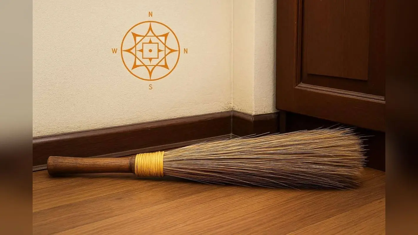 Vastu Tips: क्या है घर पर झाड़ू रखने का सही नियम? छोटी सी गलती जीवन में लेकर आती है गरीबी और दरिद्रता