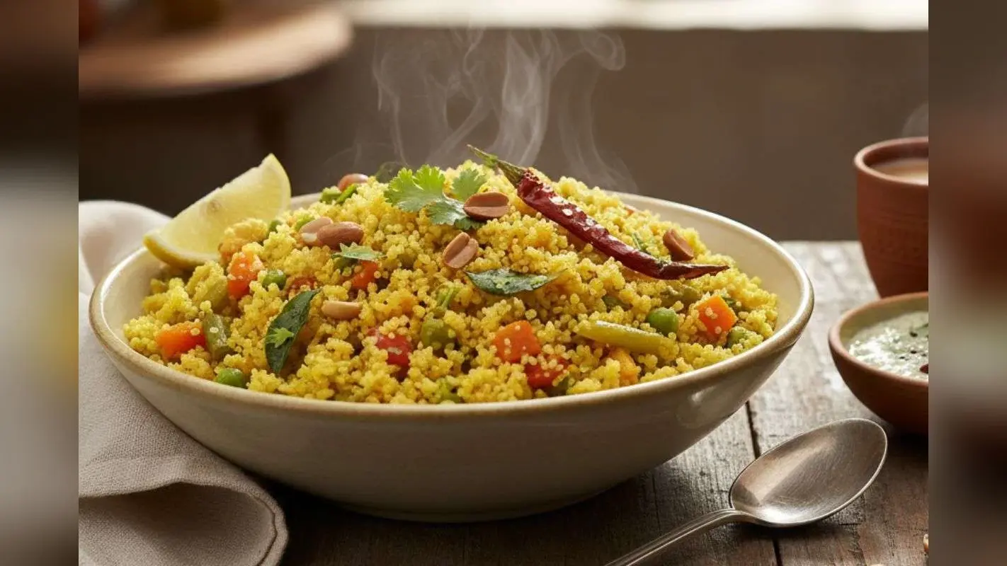 Vegetable Upma Recipe: रोटी-सब्जी नहीं, इस बार नाश्ते में बनाइए टेस्टी वेजिटेबल उपमा, जानें आसान विधि
