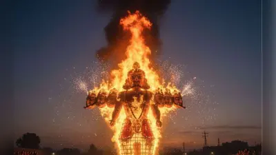 Viral Video Bhopal Ravan Dahan: भोपाल में सुबह ही जला रावण,नशे में अज्ञात युवक-युवतियों ने दिया घटना को अंजाम