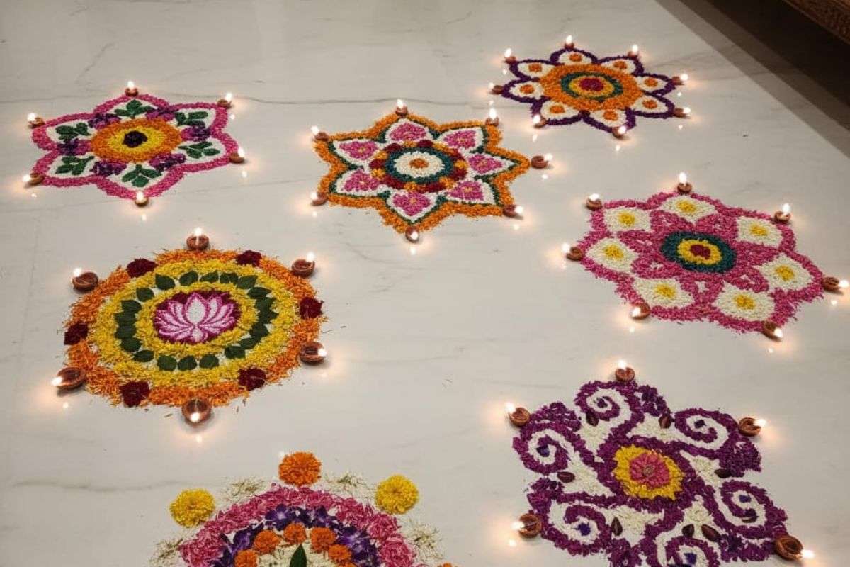 small rangoli desigen