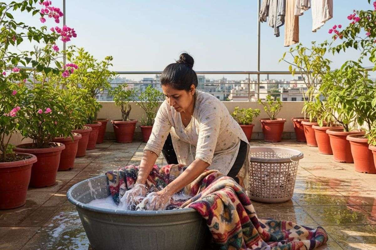Wash Blanket At Home: बिना ड्राई क्लीनिंग के घर पर साफ करें कंबल, जानिए आसान और सटीक तरीका