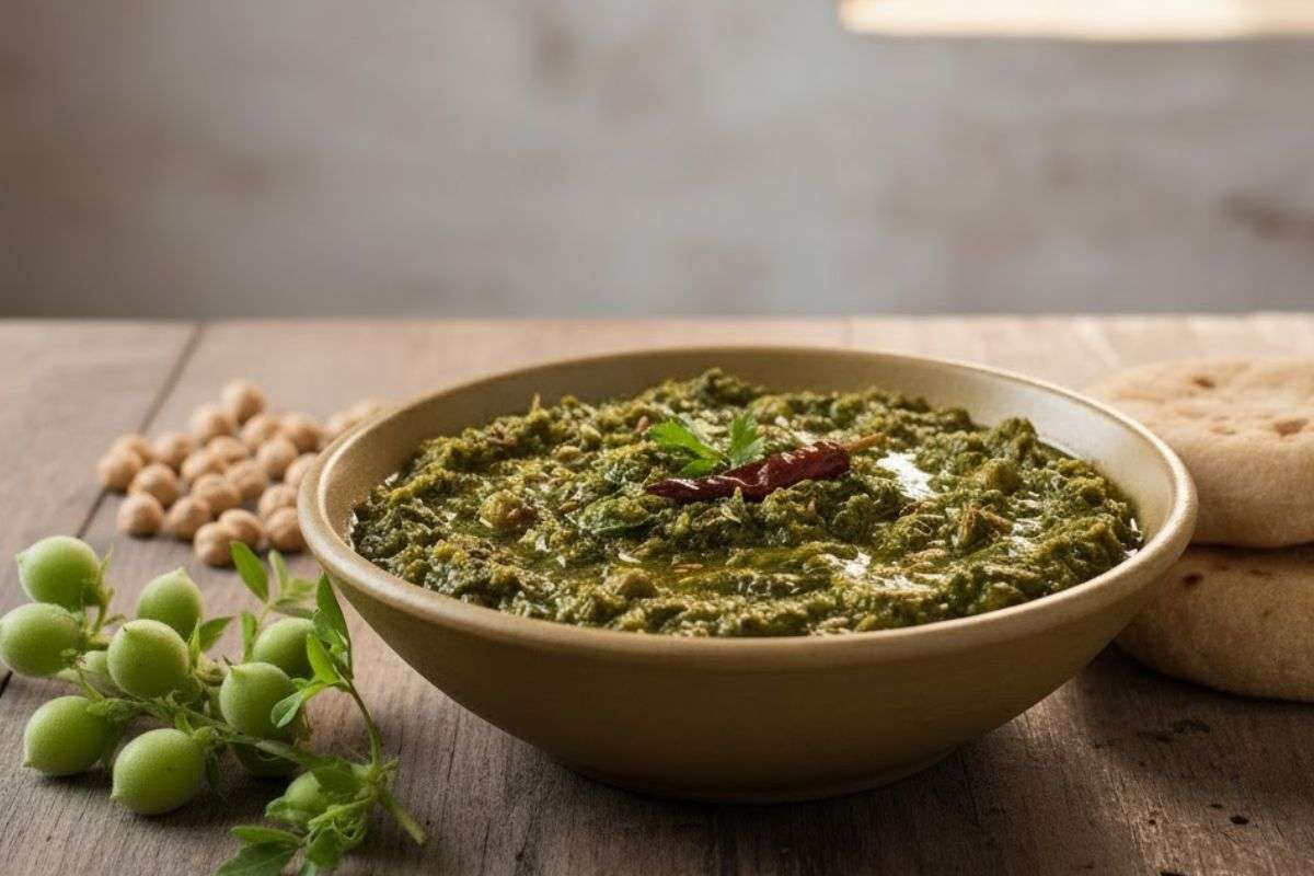 Chana Ka Saag Recipe: सर्दियों में लंच के लिए बनाएं देसी चने का साग, खाते ही लगेगी तारीफ की लाइन