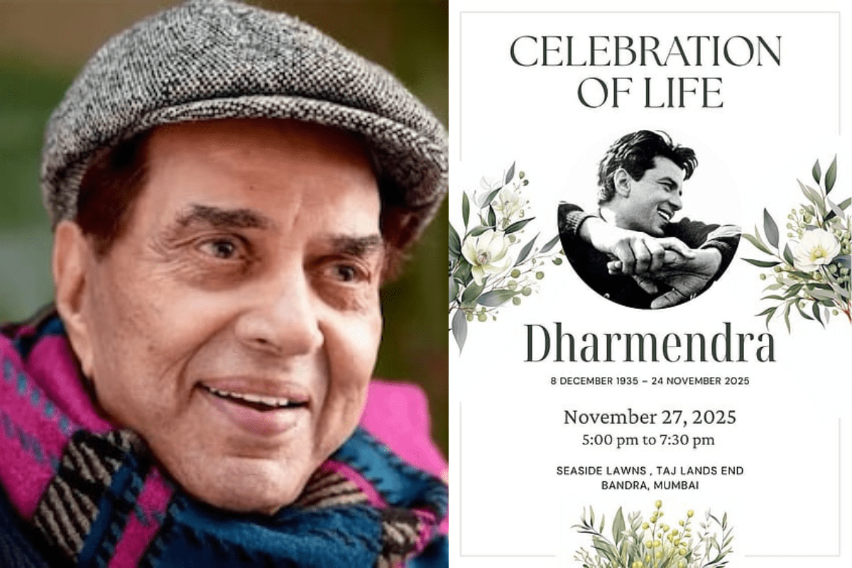 Dharmendra’s Prayer Meet: ही-मैन धर्मेंद्र की याद में आयोजित हुआ ‘सेलिब्रेशन ऑफ लाइफ’, मुंबई में देओल परिवार ने रखा प्रेयर मीट