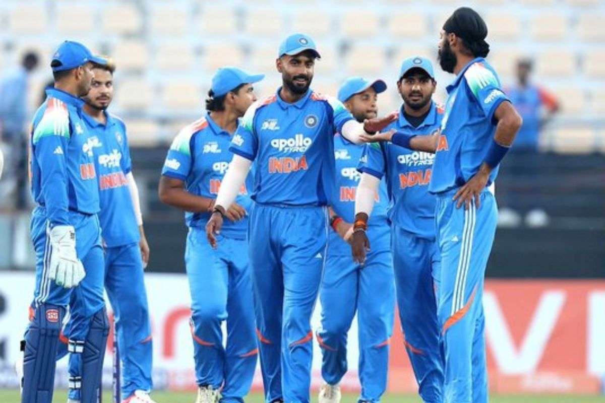 Asia Cup Rising Stars 2025: इंडिया-ए ने ओमान को हराकर सुपर 4 में बनाई जगह, हर्ष दुबे चमके