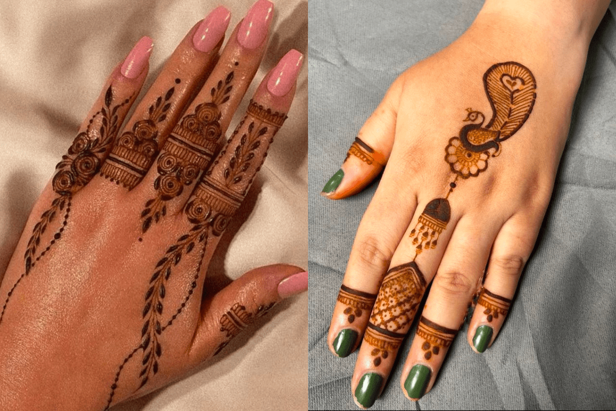 Minimal Finger Mehndi